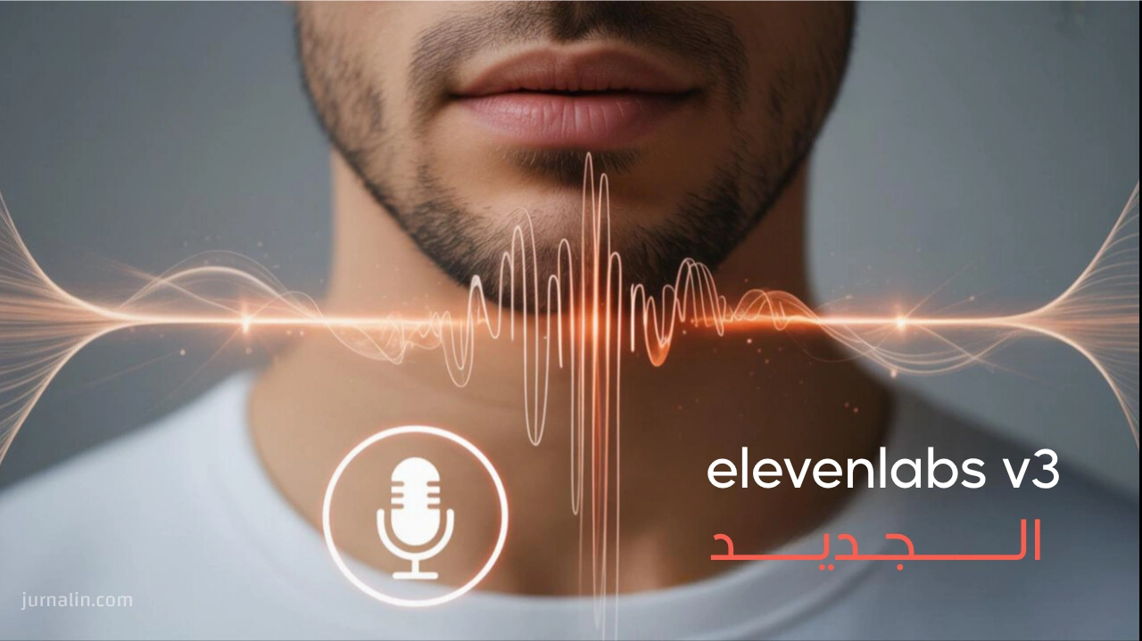 elevenlabs v3 الجديد
