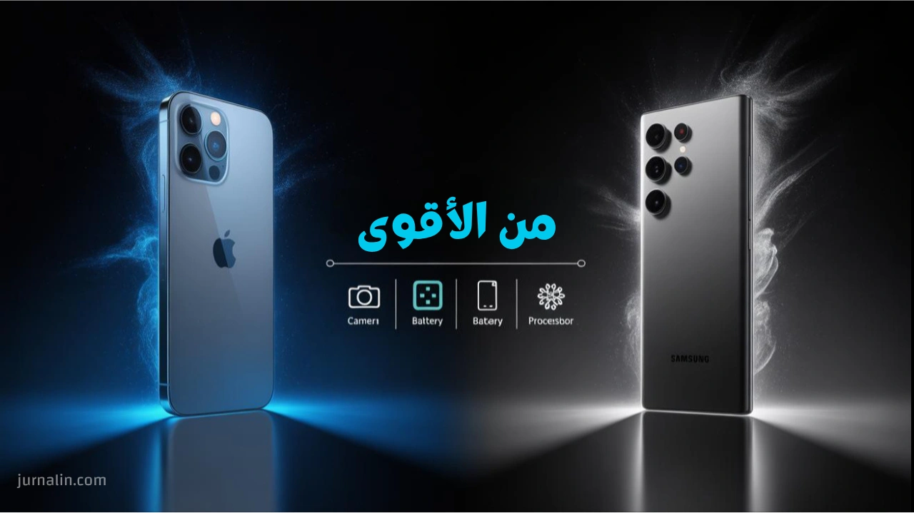 iPhone 16 pro max vs Samsung S25 مقارنة بين